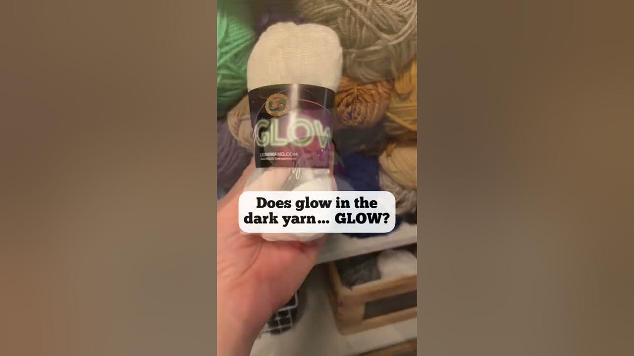 Unboxing More Glow in the dark Yarn! 