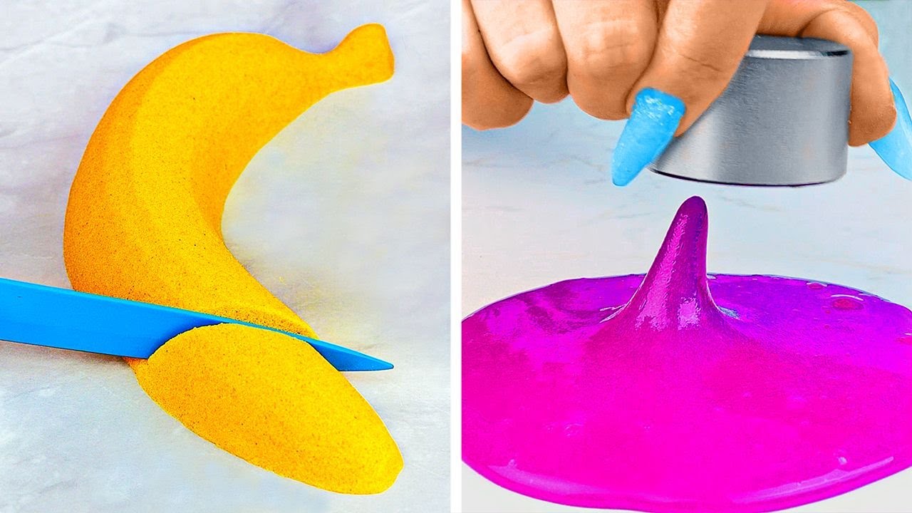 Oddly Satisfying Video That Calms You Down || Slime Play, Epoxy Resin Crafts And Scrapbooking Ideas