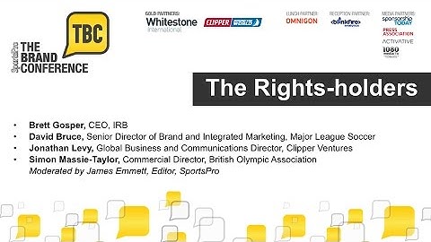 The Brand Conference 2014: The Rights-holders