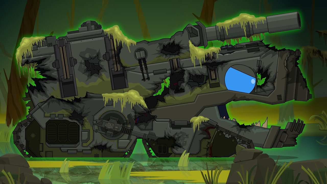 Стальной МОНСТР Мастодонт Мертвец? - Мультики про танки