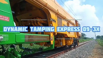 DYNAMIC TAMPING EXPRESS #DTE #TAMPINGMACHINE