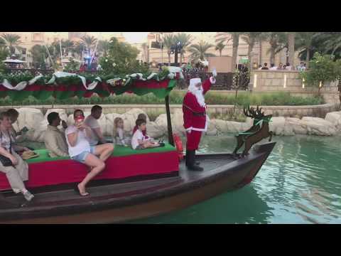 Christmas at Madinat Jumeirah. Dubai