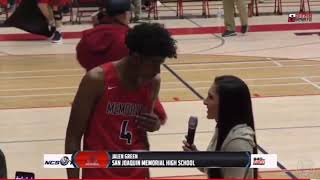 Jalen Green Interview