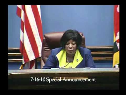 Charles County Commissioner Edith Patterson Really...