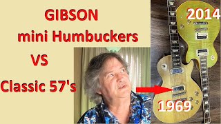 Gibson Les Paul Deluxe Mini Humbucker vs Classic 57's #lespaul