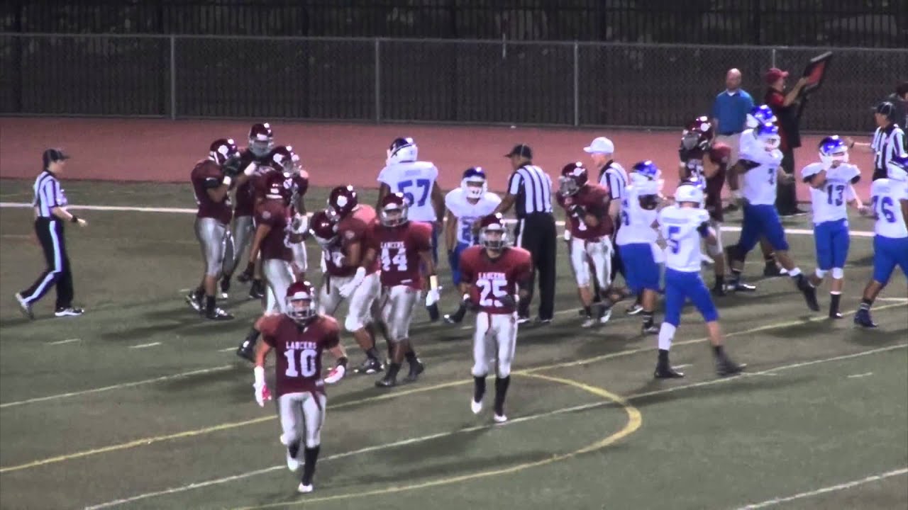 Burbank high school varsity vs. Bell Gardens high school YouTube