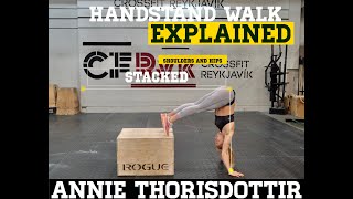 Handstand hold and Handstand walk tutorial