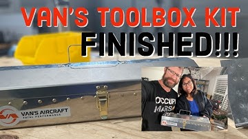 Completing the Vans Aircraft Toolbox Kit - Live!