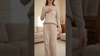 Snuggle into stylish everyday outfits built for comfort, from fuzzy hoodies to sleek tights