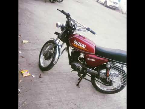 Suzuki max100 total lost bike modification in low budget by "We buy