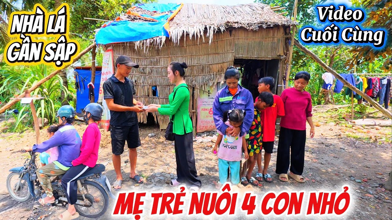 Căn Nhà Lá Mục Nát Đã Nhận Được Tin Vui, Hoàn Cảnh Của Chị Kim Loan Đã Được Giúp Đỡ Lớn
