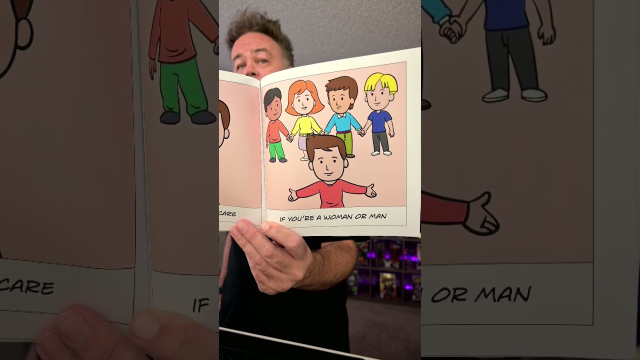 Mike Lit shouldn&rsquo;t be hard to find #comedyshorts #booktuber #jokebook #comedian