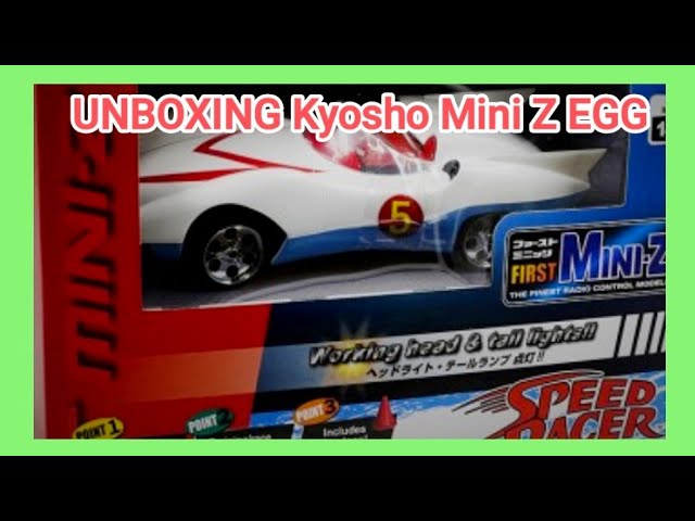 お*ま様 【新品 未開封】 Kyosho EP concept Jet Rang UNBOXING Kyosho Mini Z EGG , Scramjet 🤔🤔🤔😲 - YouTube