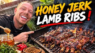HONEY JERK LAMB RIBS !