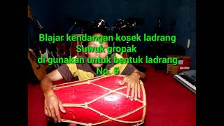 Kendang kosek ladrang