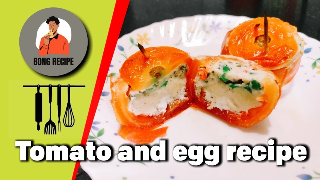 tomato and egg recipe easy oil free breakfast YouTube