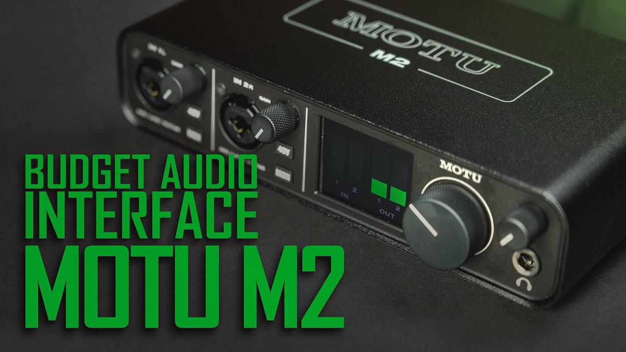 MOTU M2 2x2 USB Audio Interface - Sound Productions