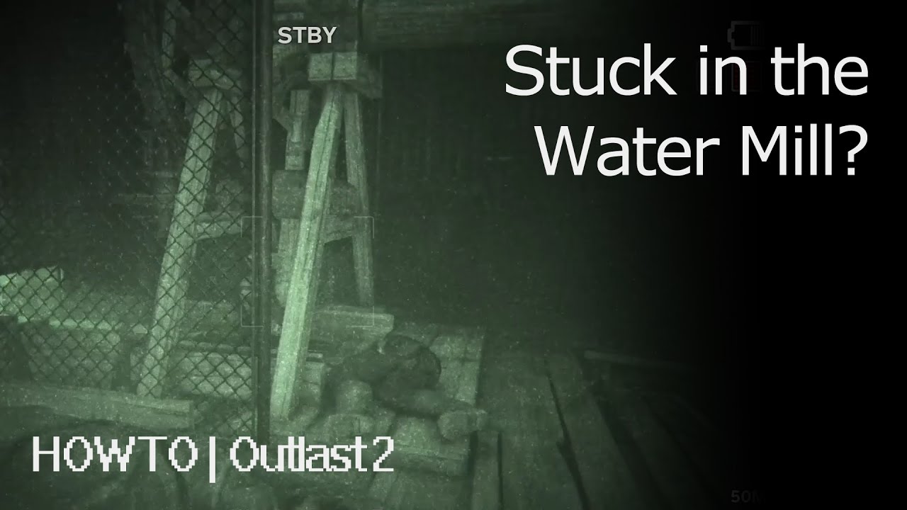 How to find the crank and get through the Watermill | Outlast 2 (Quick "How To")