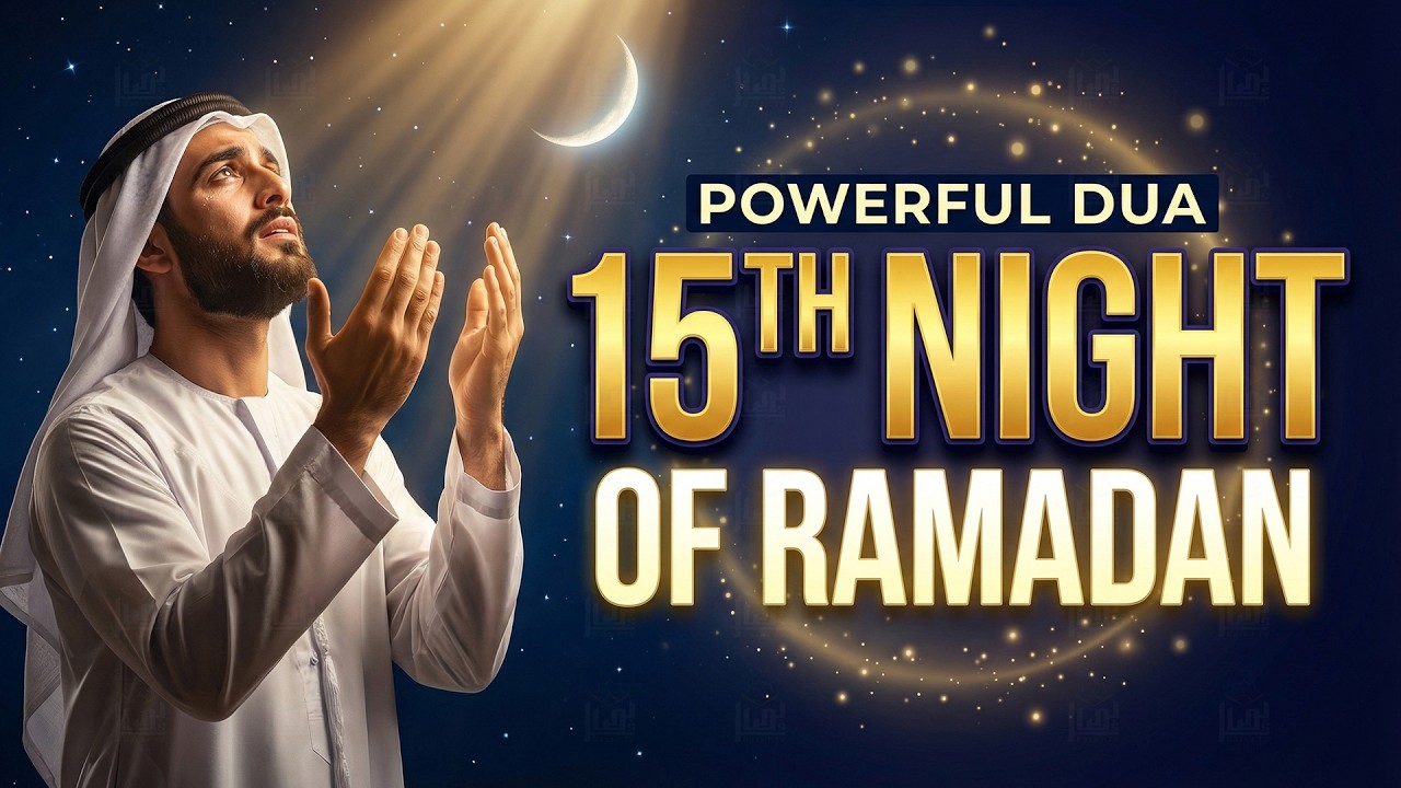 Night 15 Ramadan Dua 2026 | Calm Tahajjud Prayer | Feel Tranquility Tonight