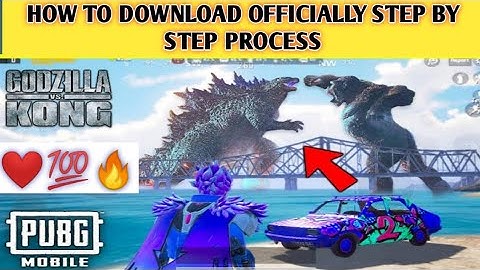 How To Download Godzilla Vs Kong Mode In Pubg Mobile,link in description go and download...