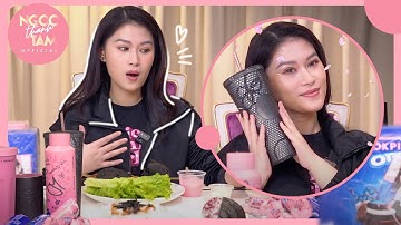 HỒNG ĐEN TRONG KHU VỰC TÂM ĐÓ 😂 - Thử thách ăn toàn đồ hồng đen | Ngọc Thanh Tâm