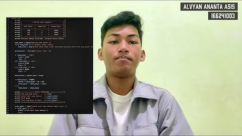 PEMROGRAMAN KOMPUTER - PYTHON PEMESANAN TIKET BIOSKOP