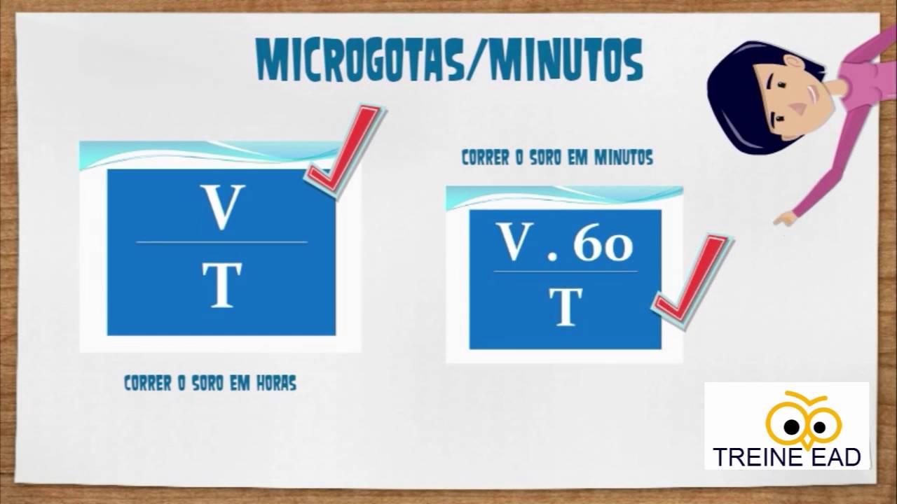Calculo De Gotejamento Macro E Micro Calculo De Gotejamento De Soro Youtube