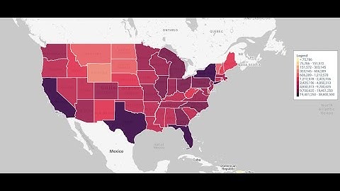 Create a Territory Map of US Population by state