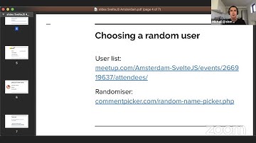 Svelte Amsterdam meetup #3: Writing preprocessors, migrating to SvelteJS