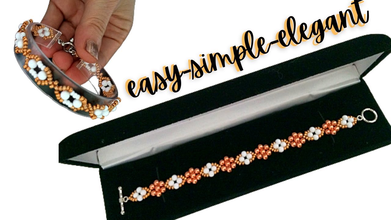beaded bracelets making. easy beading YouTube