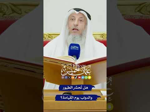 هل ت حشر الطيور والدواب يوم القيامة عثمان الخميس