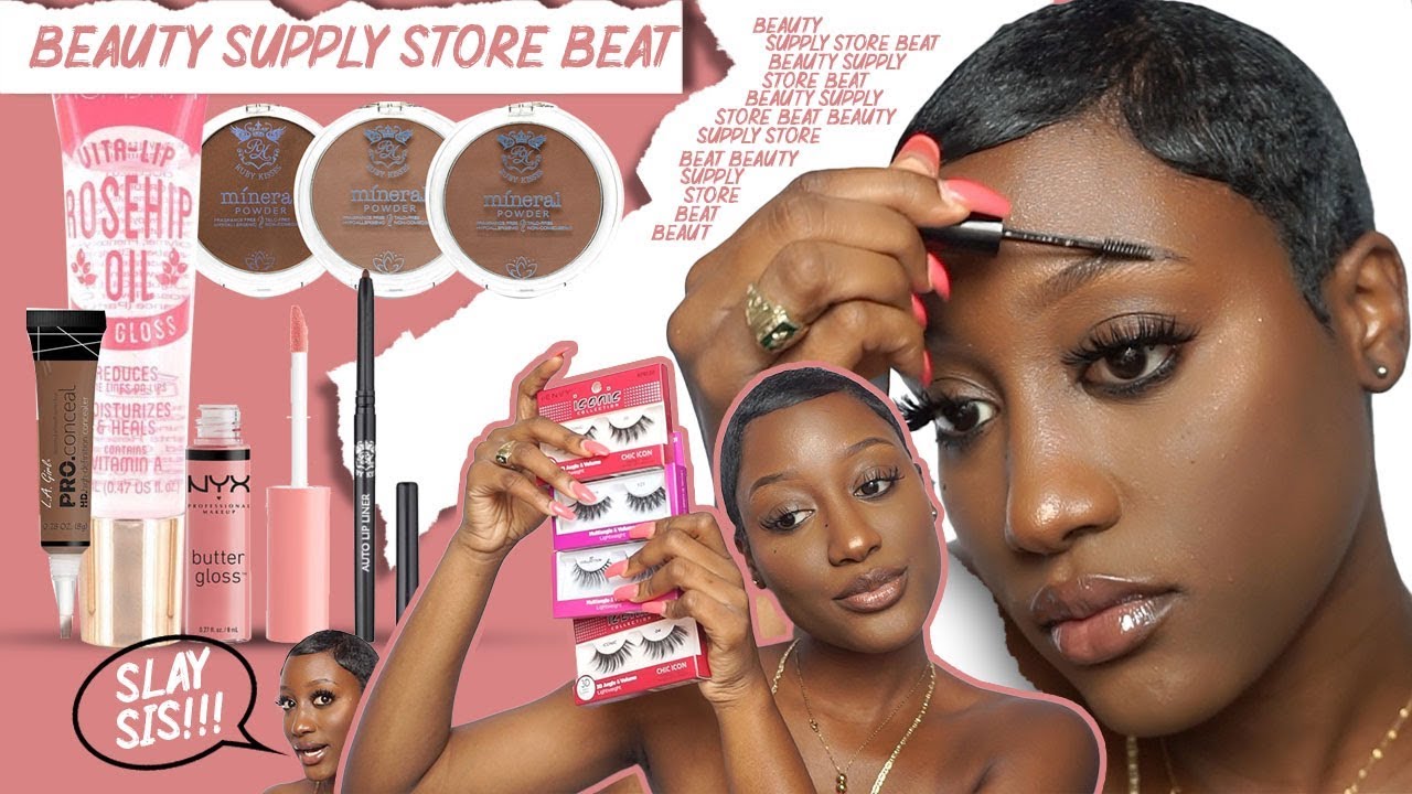 A TRIP TO THE HAIR STORE FOR MAKEUP? | GRWM x Everyday Natural Glam