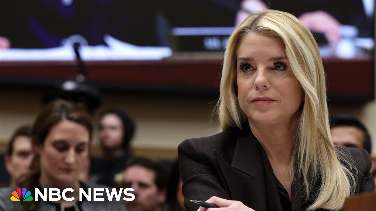 House Oversight Committee votes to subpoena Pam Bondi over Epstein files