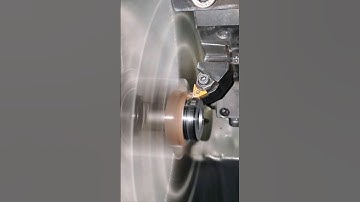 Turned it on high speed CNC lathe Machine| Satisfying ASMR video| #cncturning #machine