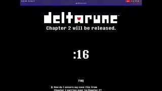 Deltarune Chapter 2: The Final Countdown