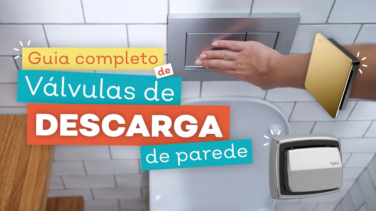 Válvula de descarga de parede: como escolher? - YouTube