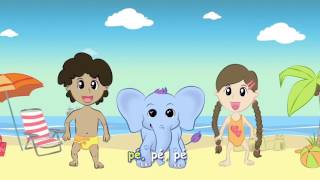 Palma palma palma pé pé pé roda roda roda - Elefantinho Bonitinho - Música para crianças