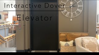 Interactive Glass Dover Impulse Hydraulic Elevator at Ashley Home Furnishings in Gaithersburg, MD.
