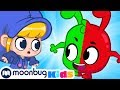 My Magic Pet Morphle - Morphle Vs Orphle | Full Episodes | Funny Cartoons for Kids | Moonbug Kids