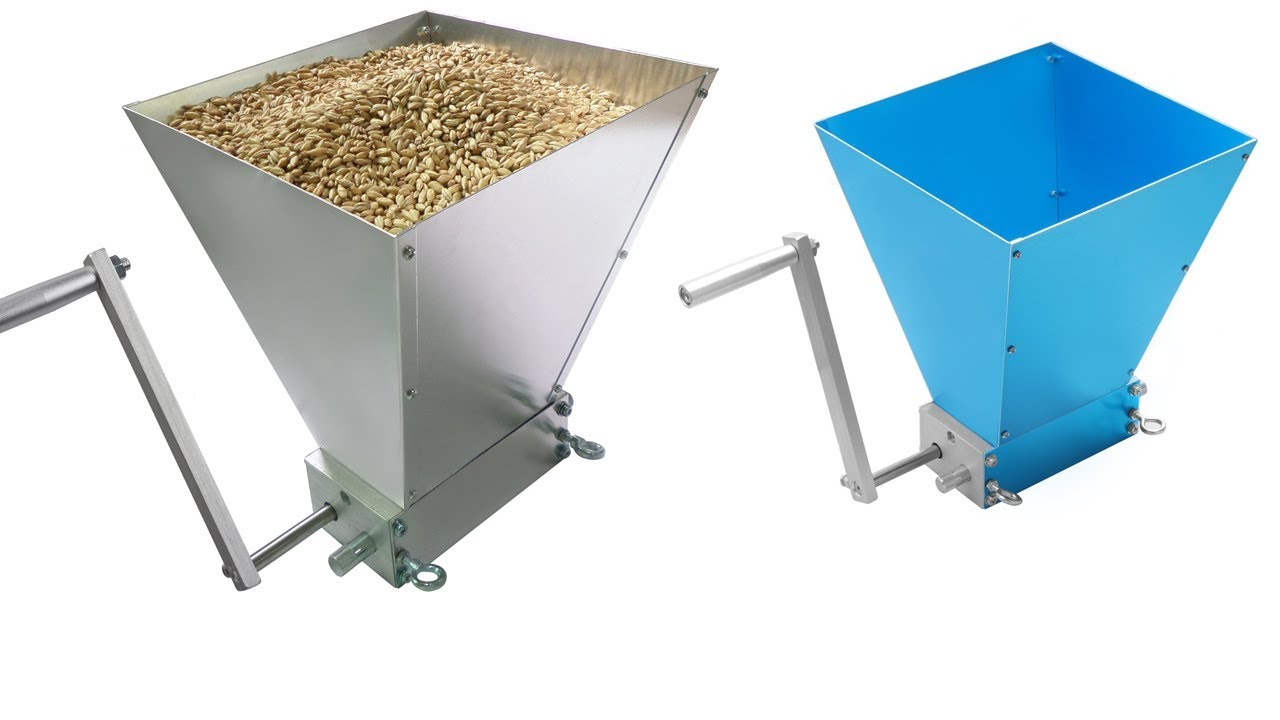 2 Roller Best Barley Malt Grainder Best grain Mill YouTube