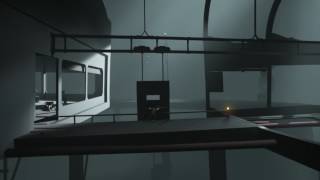 INSIDE - The Bridge: Avoid Air Force Blasts, Offices, Rooftop w Giant Robot Arm as Cover, Slide Down