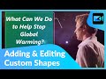 How to Add &amp; Edit Custom Vector Shapes in Video | PowerDirector Tutorial