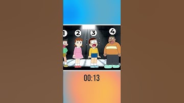 Ai đang giữ chìa khóa? CMT đáp án của bạn nhé  #dovuigiaitri #games #doraemon #funny #dovui #cartoon