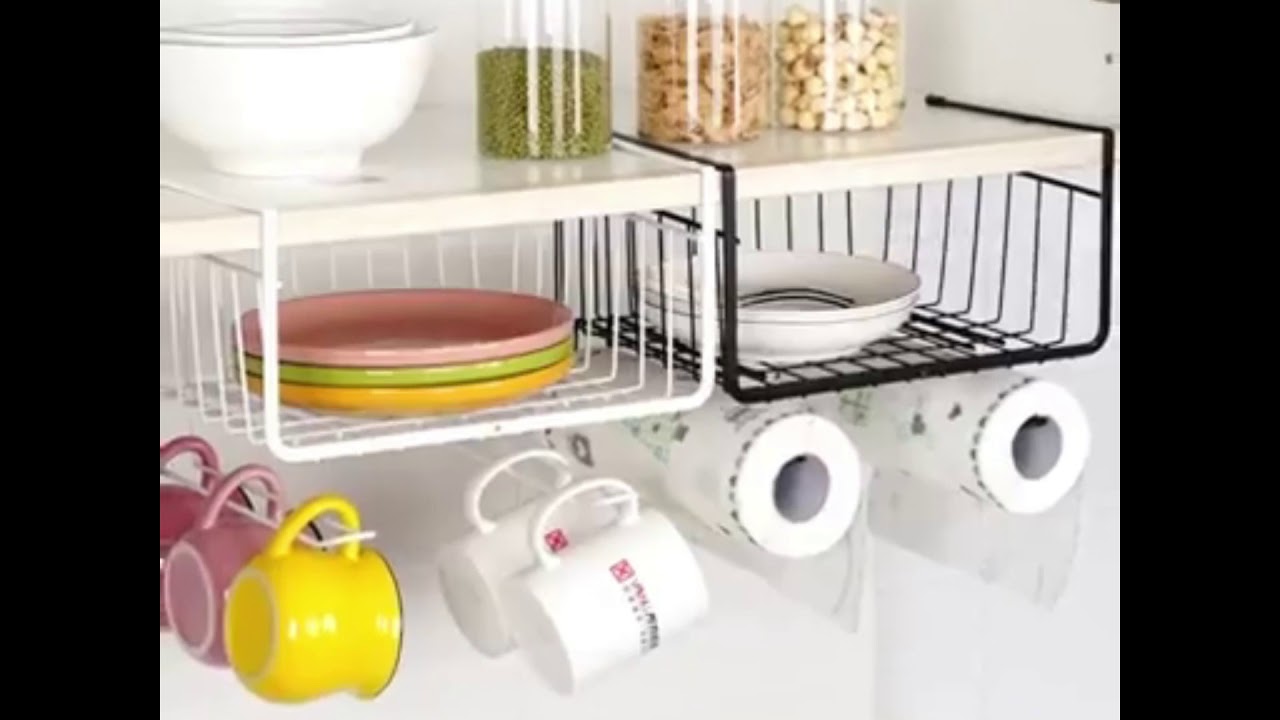 UNDER THE SHELF STORAGE BASKET