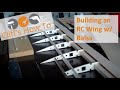 Building an Airplane Wing! Balsa Wood, For RC plane