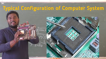 II PU CS Typical Configuration of a Computer System Part 3 by Ajay Shastry C G