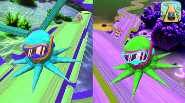 Going Ball SpeedRun New Update Octopus Ball Gameplay 743-746 / New Map