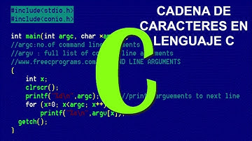 Cadena o vectores de caracteres char