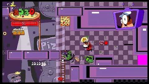 (1-1) Pizza Tower April 2021 Build Playthrough: Entrance