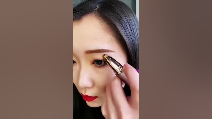 전동 무선 눈썹 정리기